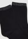 Black cotton blend socks twin pack_2