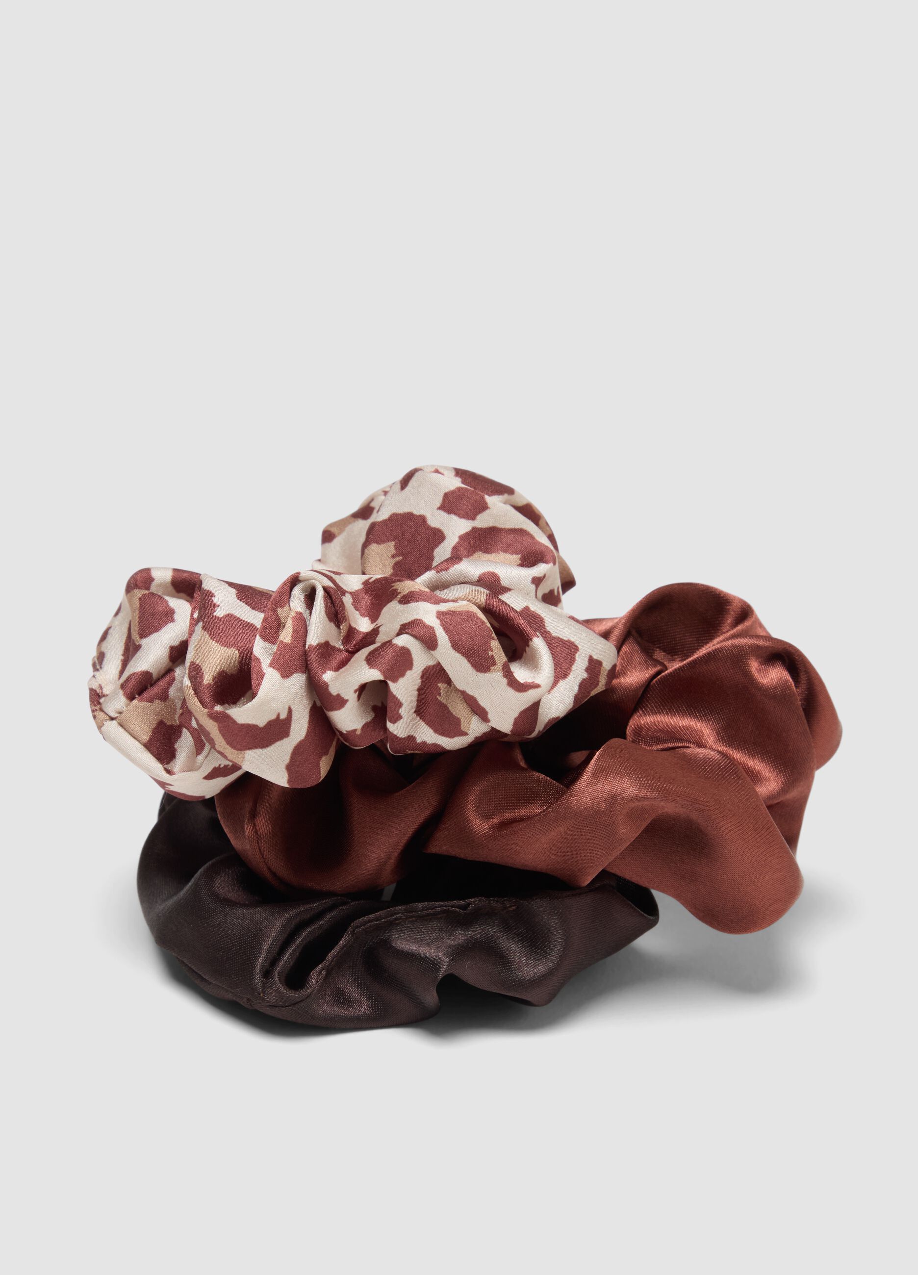 Multicolour Tripack Scrunchies