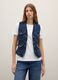 Slim fit pure cotton denim waistcoat_3