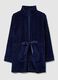 Blue Coral Fleece Dressing Gown_4