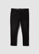 Black slim tapered stretch-cotton jeans_0