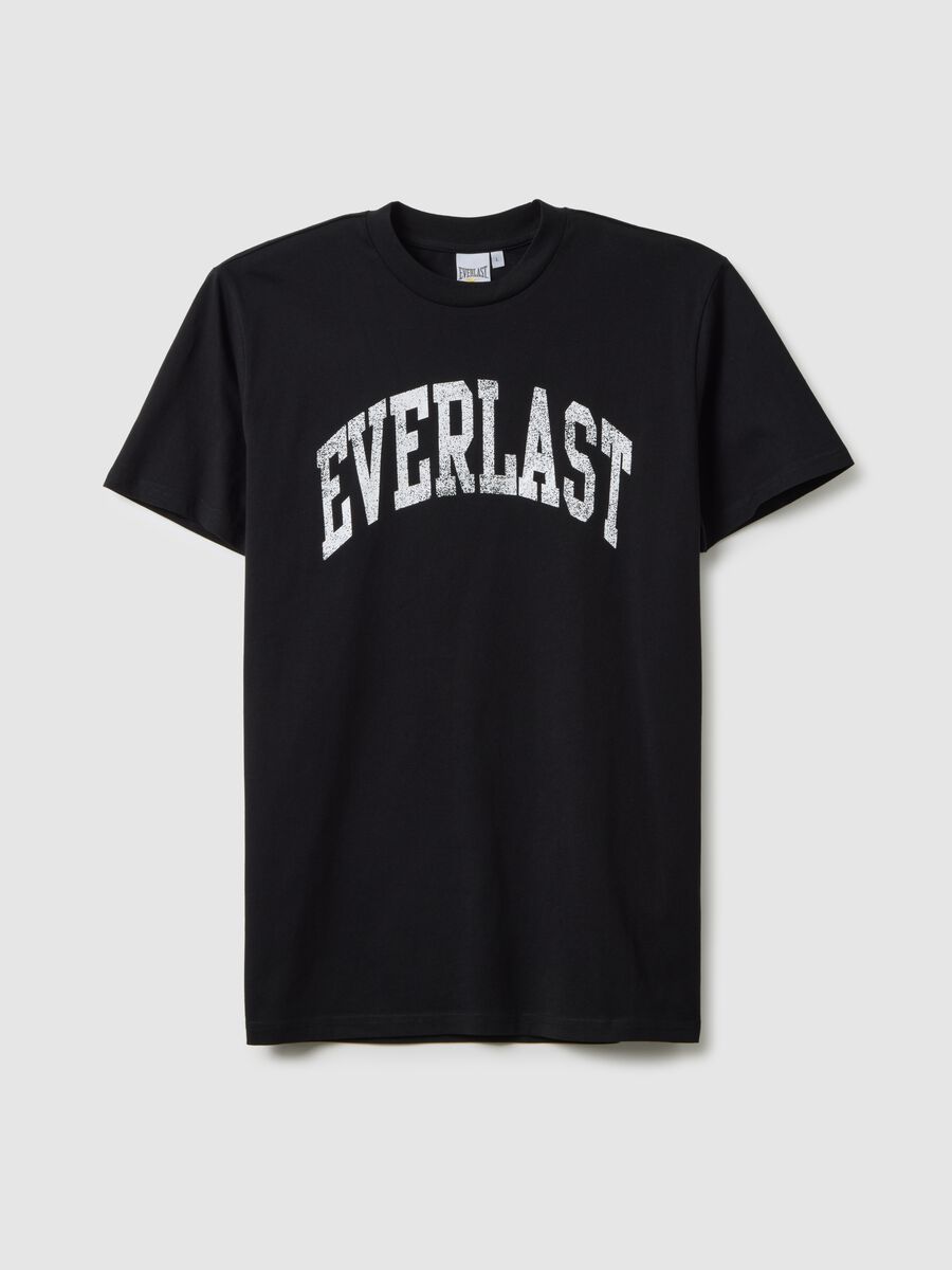 T-shirt in puro cotone nero_4