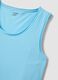 Light Blue Pure Cotton Vest Top_5