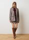 Beige Stretch Fabric Blazer Regular Fit_1