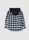 Check flannel shirt with hood_1