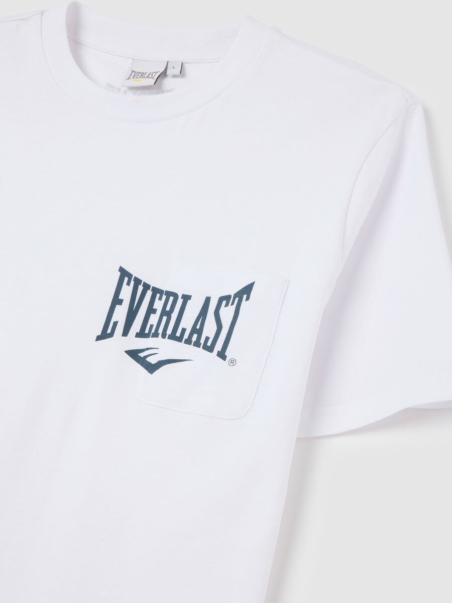 Men's White Everlast Cotton T-Shirt_5