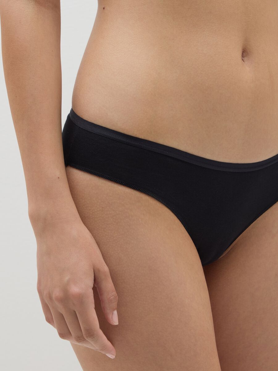 Set di slip in cotone multicolor regular fit_3
