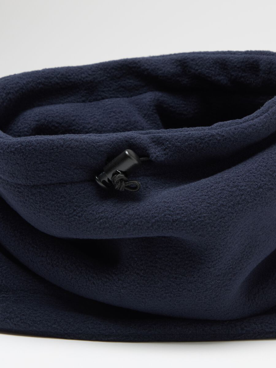 Scaldacollo in pile blu_2