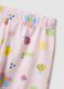 Pink baby girl pyjamas in pure cotton regular fit with prints_2