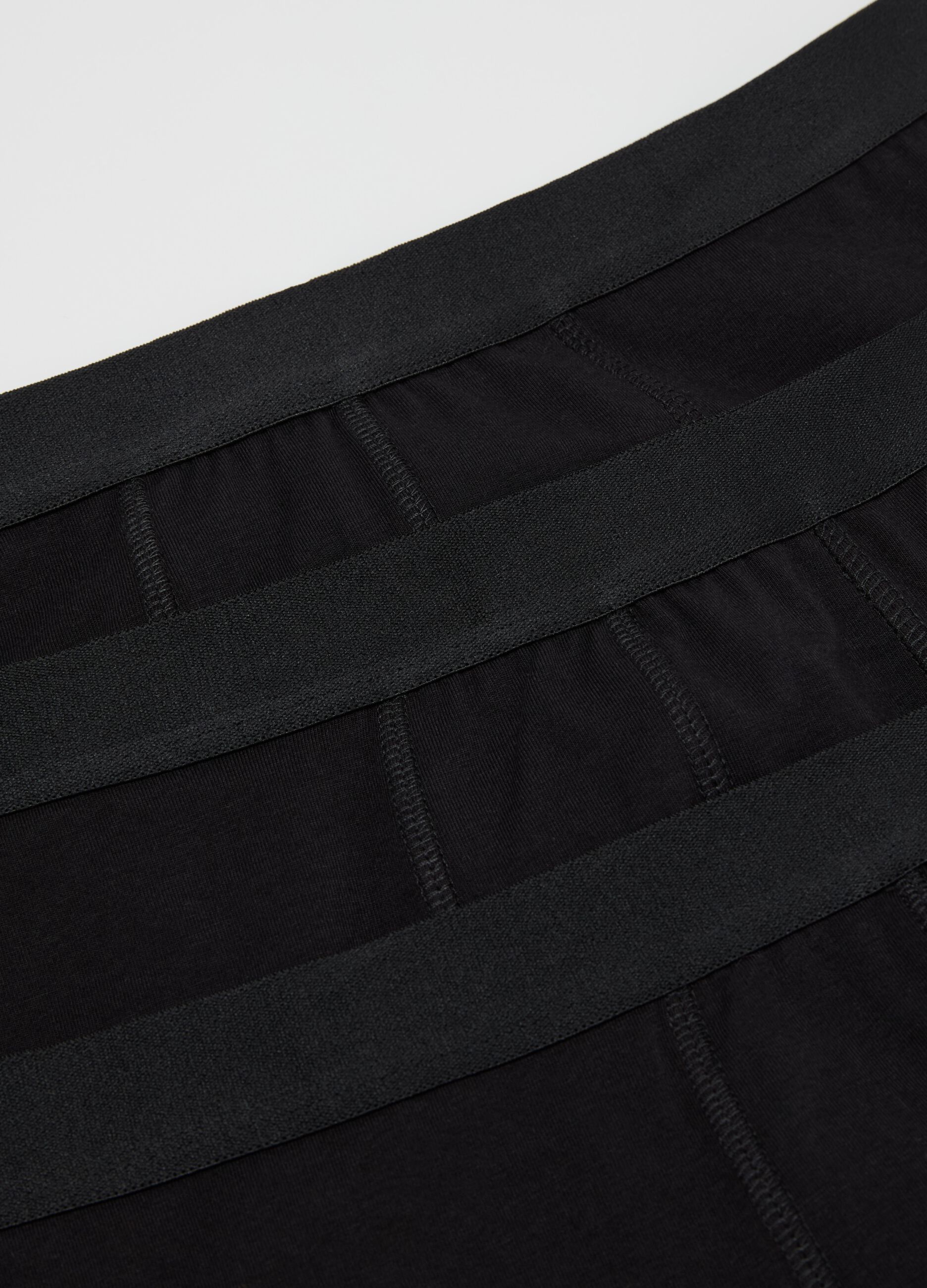 Five-pack boxers in organic cotton