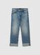 Relaxed-fit ankle jeans with turn-ups_4