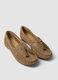 Comfortable brown genuine leather loafers_1
