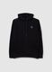 Children's black cotton-blend hoodie_4