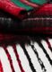 Multicoloured checked scarf with fringes_2