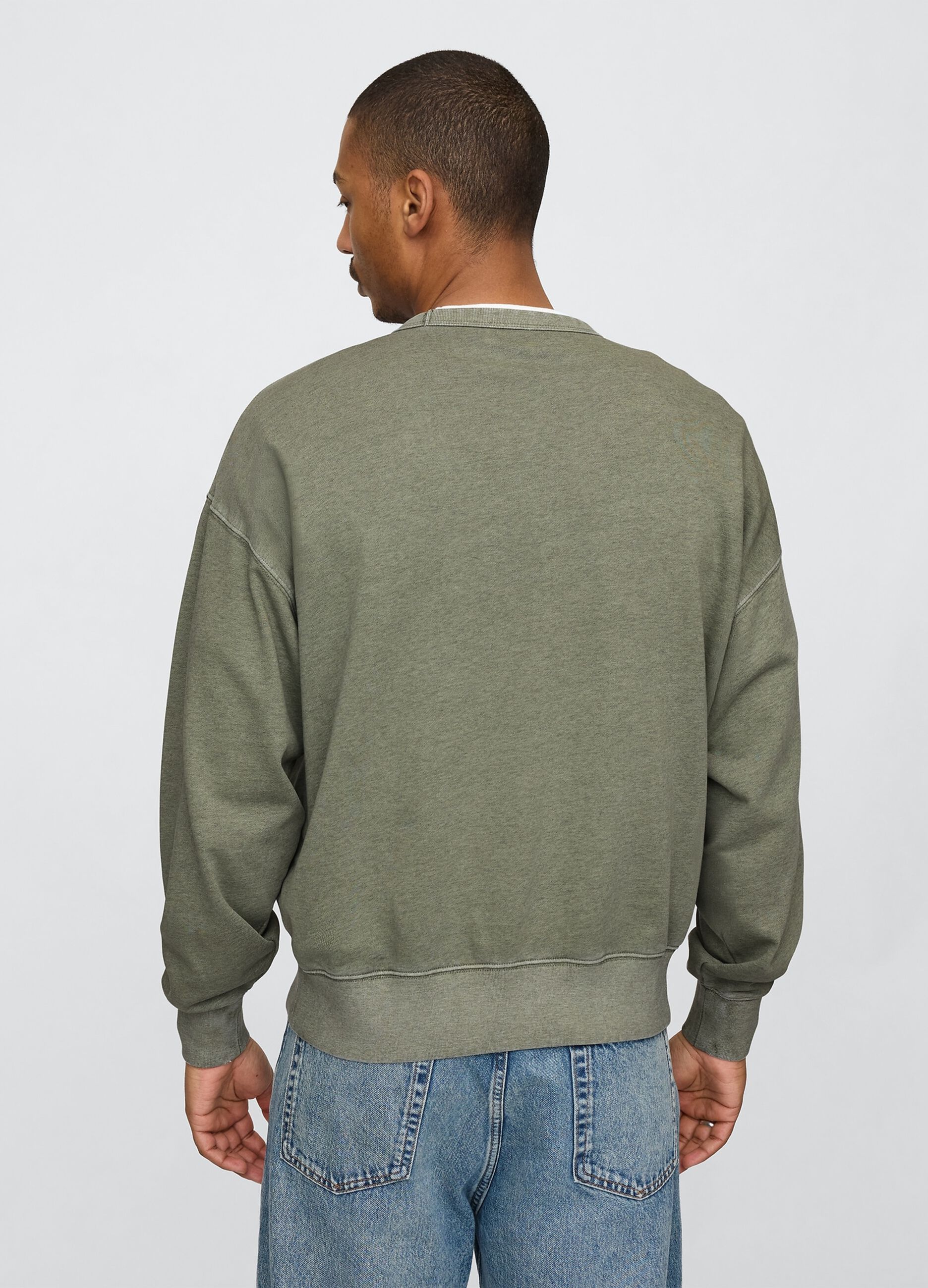 Green Gap fabric blend sweatshirt