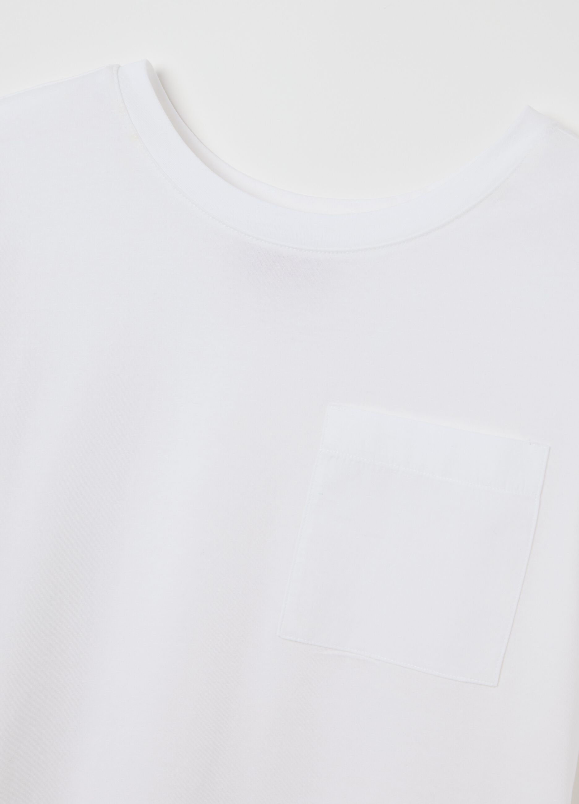 T-shirt premaman con tasca