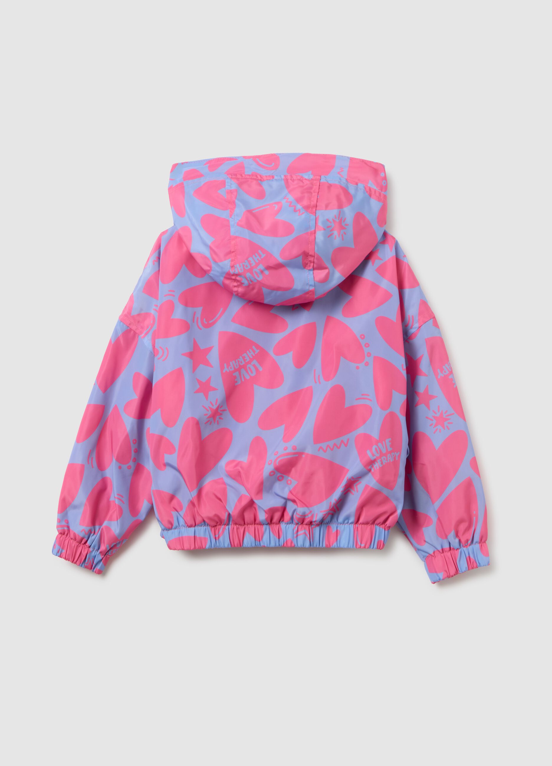 Multicolour regular fit girls' jacket