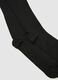 Black long socks in stretch fabric_1