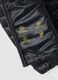 Giacca Ultralight imbottita nera con cappuccio e zip per ragazza_2