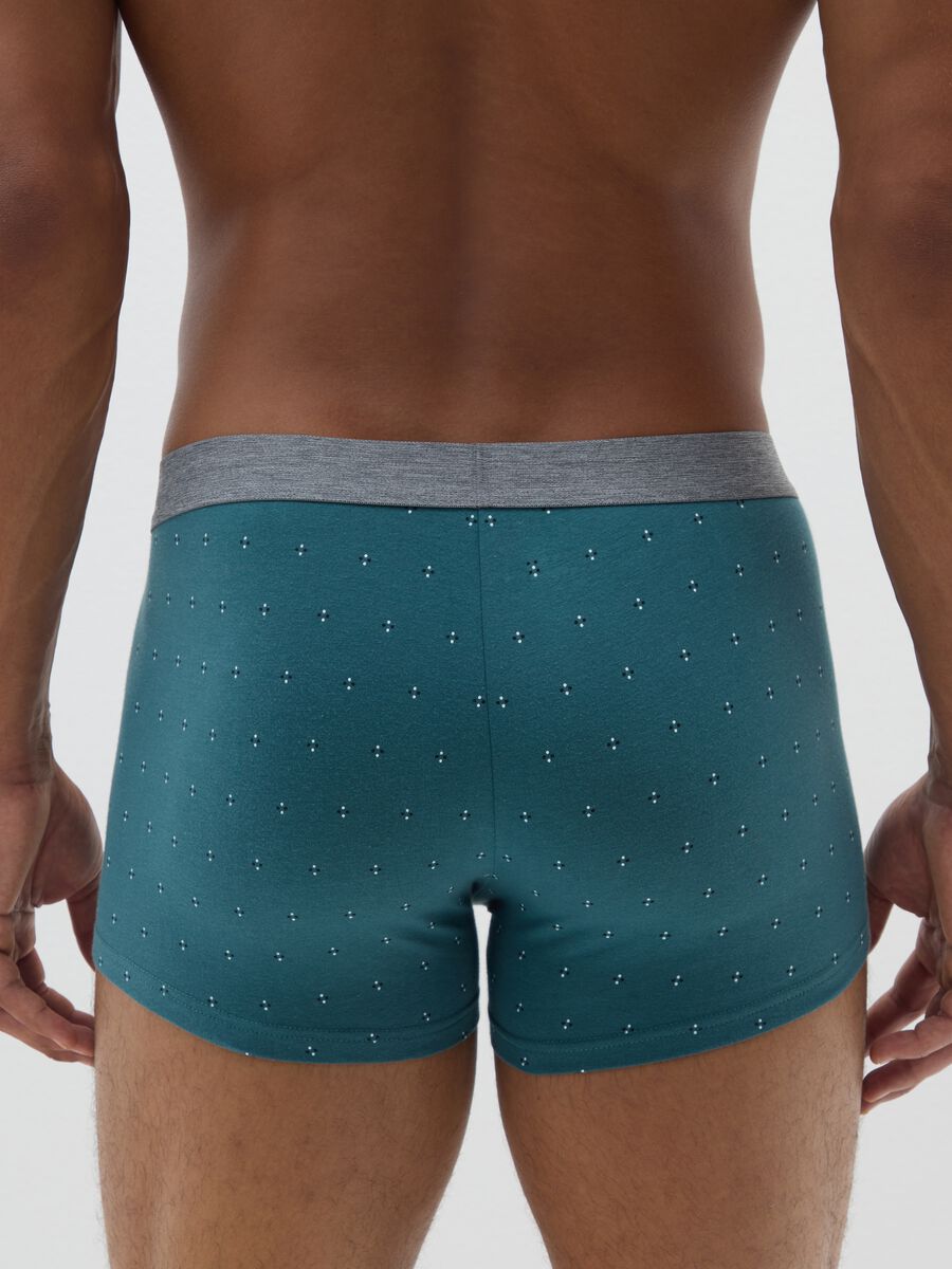Multipack Stretch Cotton Multicolour Regular Fit Boxers_3