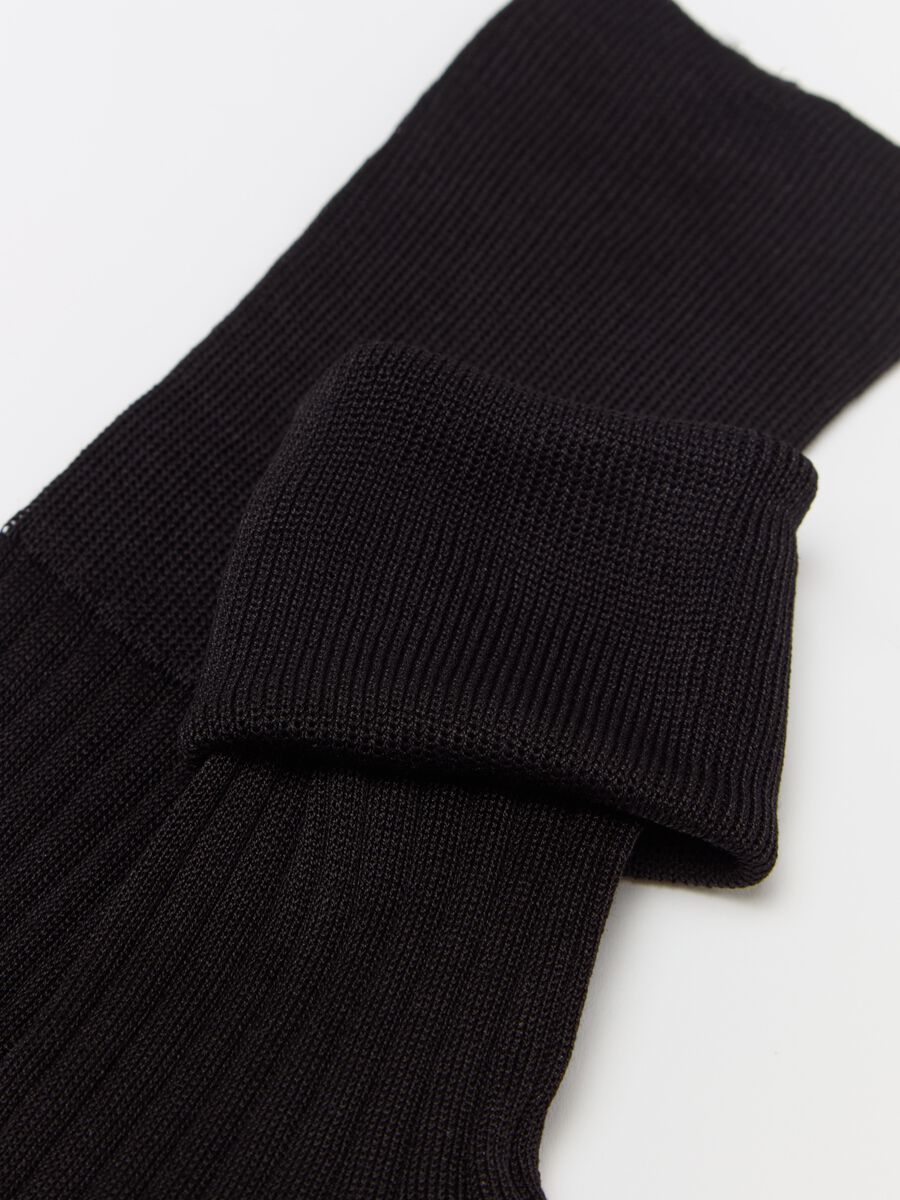 Two-pair pack medical socks in cotton_1