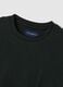 Black cotton blend t-shirt regular fit_5