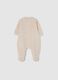 Beige Velour Onesie_1