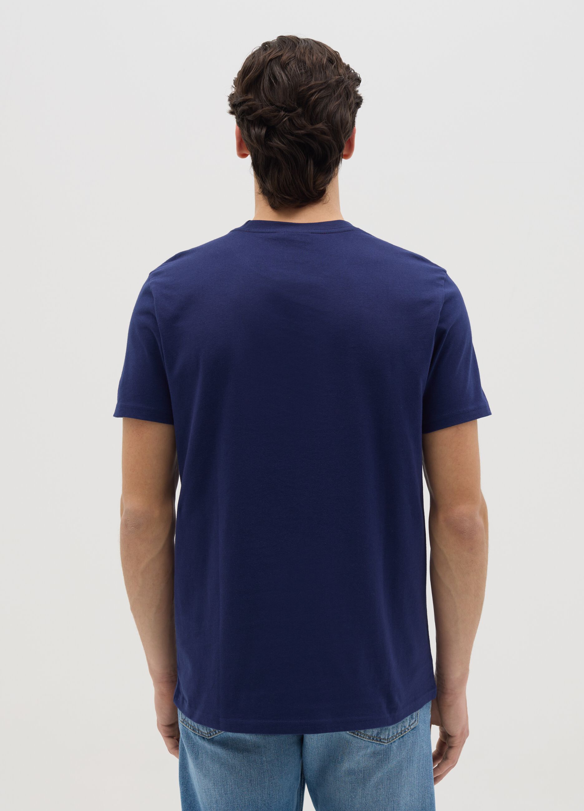 Canada's Trail blue T-shirt with print