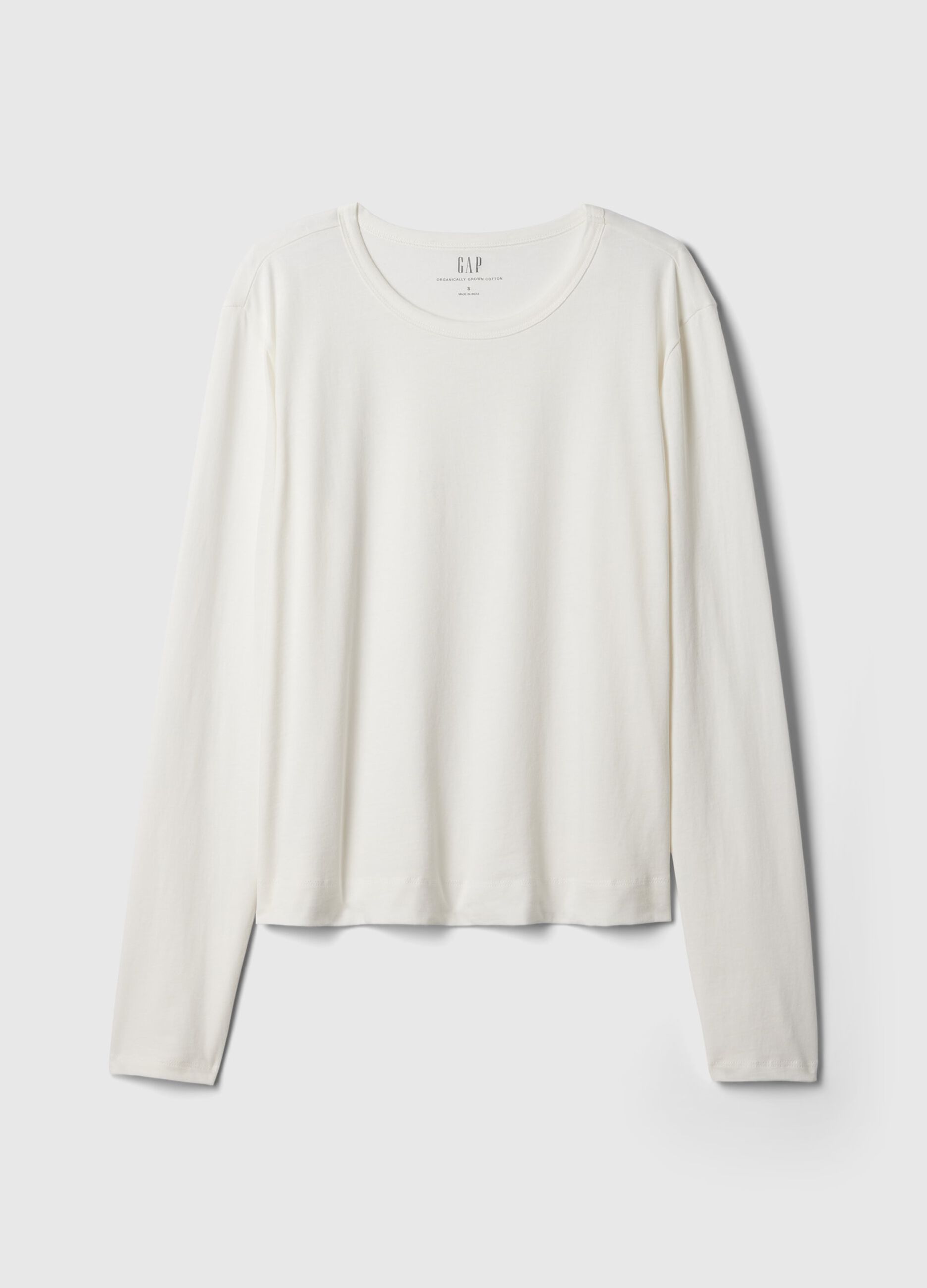 Long-sleeved T-shirt in cotton