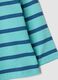 Oversized multicolour striped T-shirt in pure organic cotton for boys_3