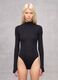 Mock-Neck Bodysuit Black_1
