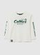 White children's pure cotton T-shirt with Celtics logo_0