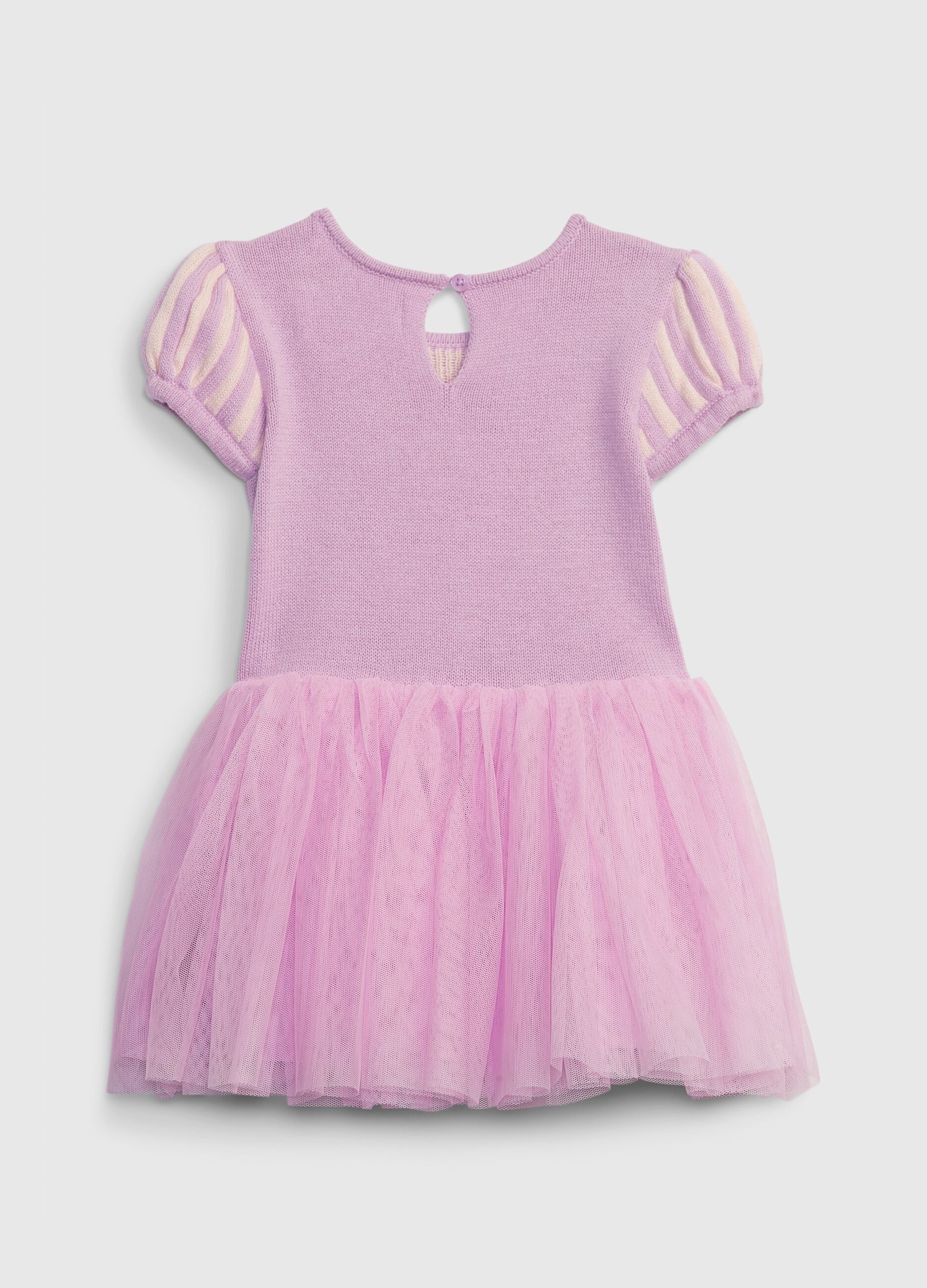 Vestitino in cotone Disney Rapunzel
