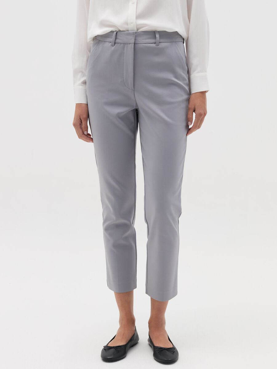Stretch chino trousers_0