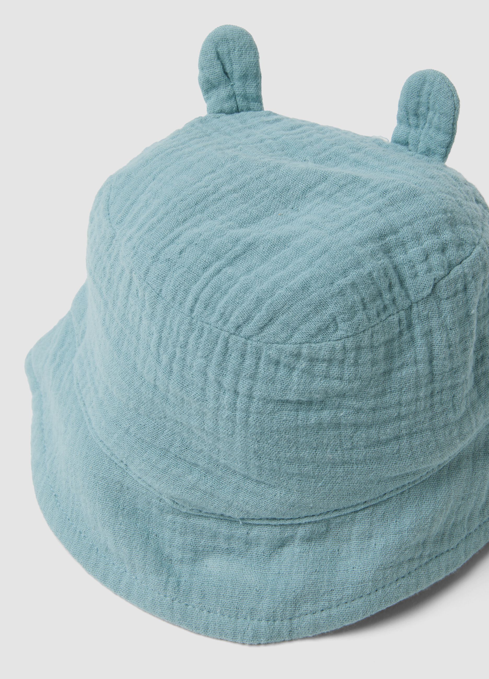 Baby Blue Hat in 100% Cotton