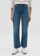 Regular Blue Cotton Jeans_1