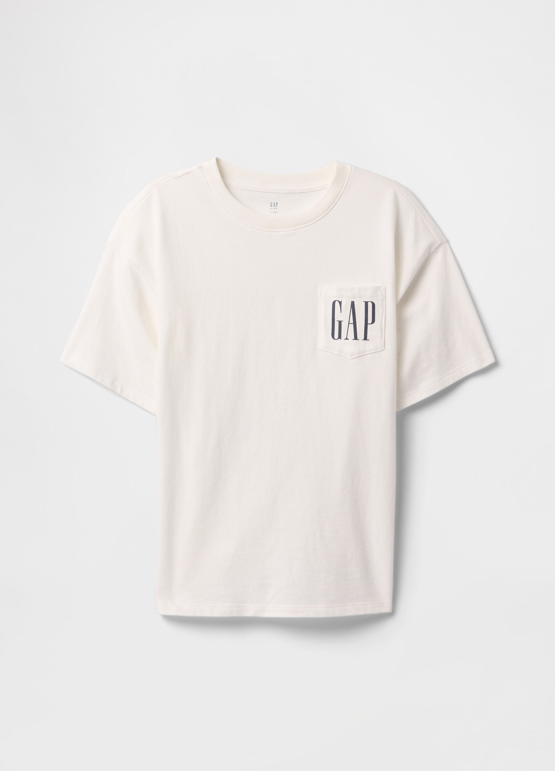 White pure cotton T-shirt GAP Kids