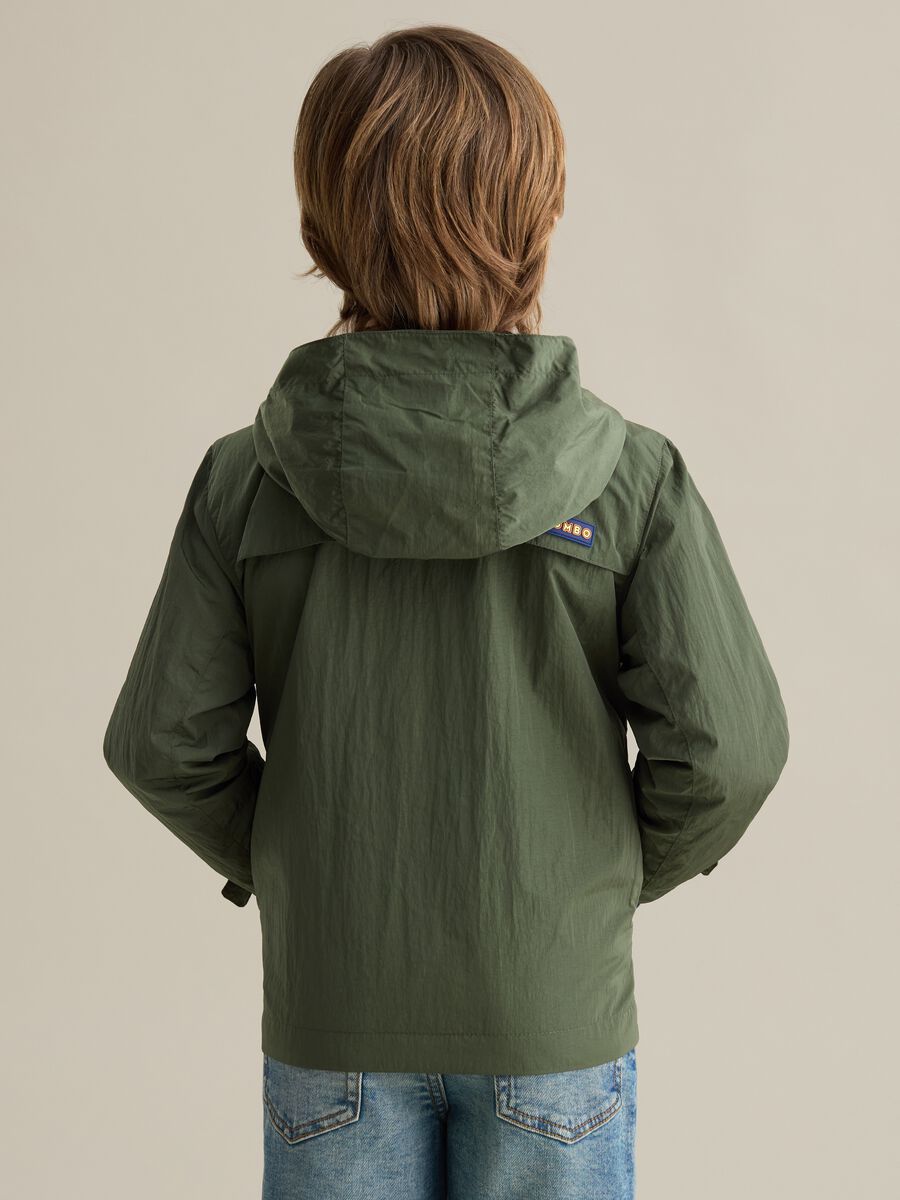 Waterproof jacket with hood_2