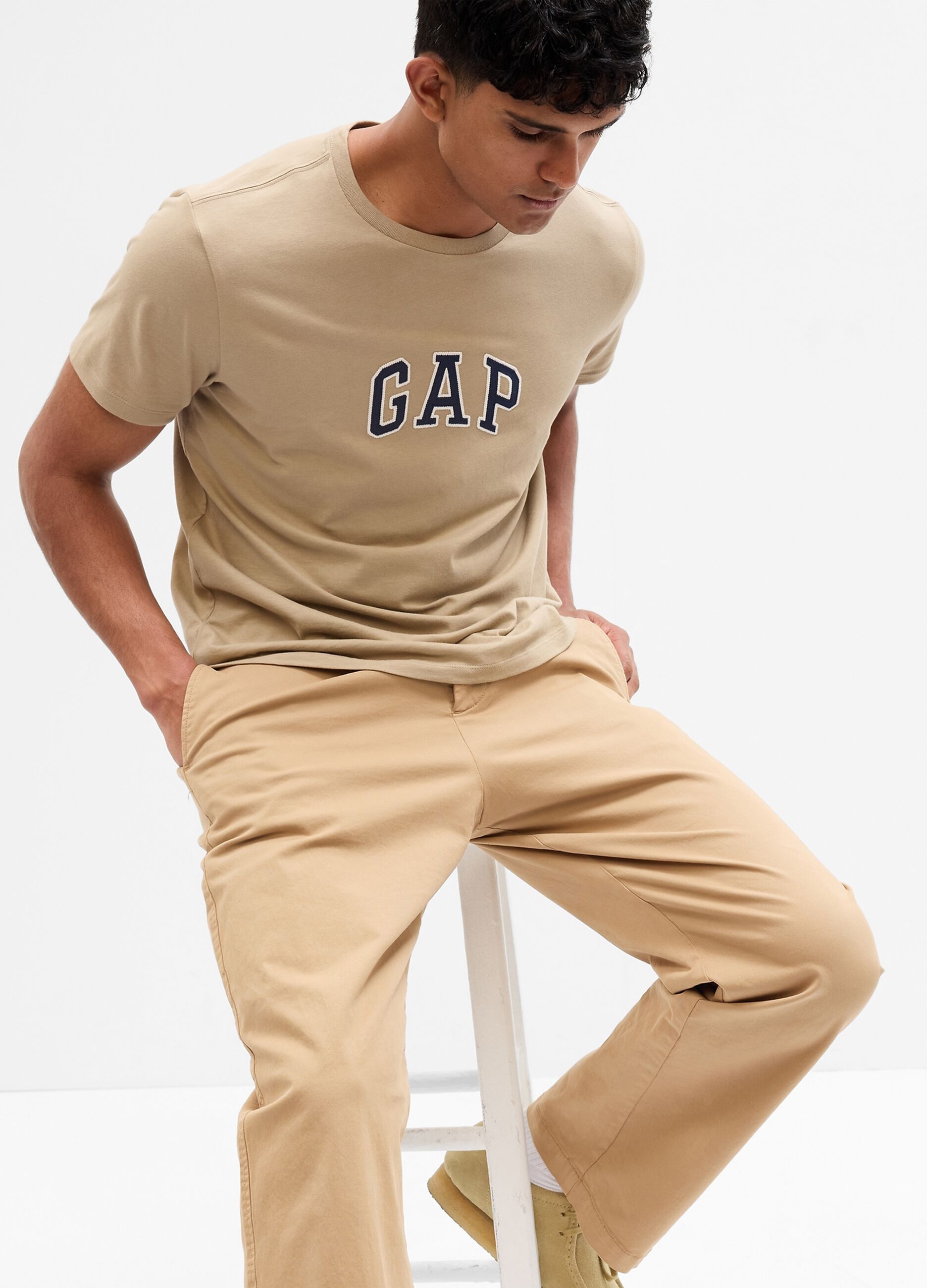 Ovs T-shirt in cotone con ricamo logo