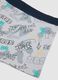 Boys' multicolour elastic cotton boxers with street prints_2