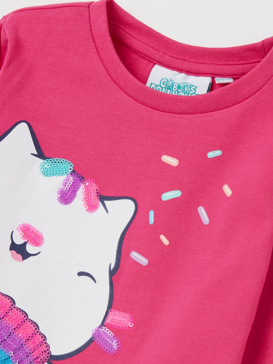 Long-sleeved T-shirt with Gabby print_2