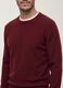 Maglia girocollo rossa in misto viscosa regular fit_2