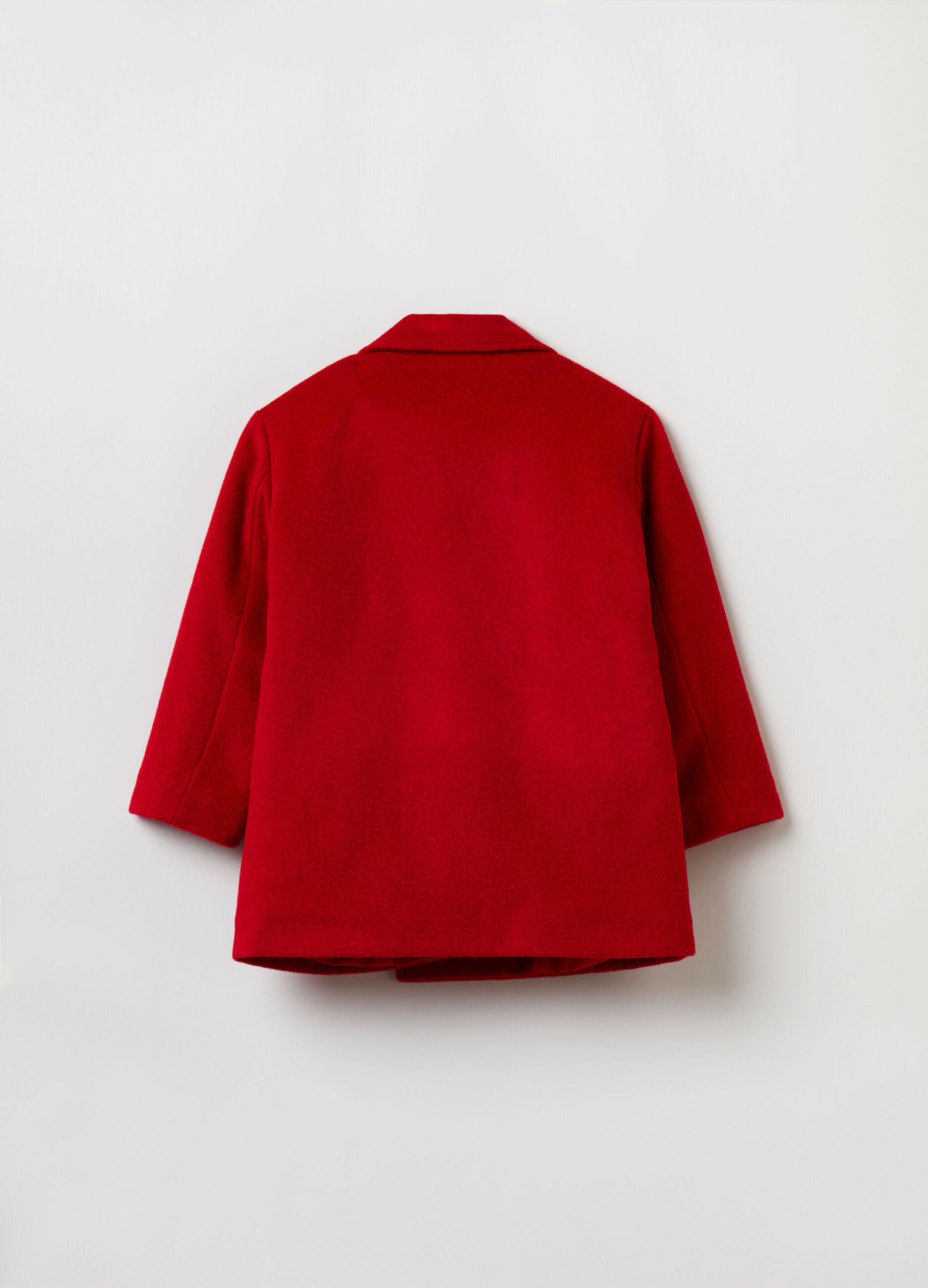 Cappotto doppiopetto Rosso geranio PIOMBO KIDS da Bambina OVS