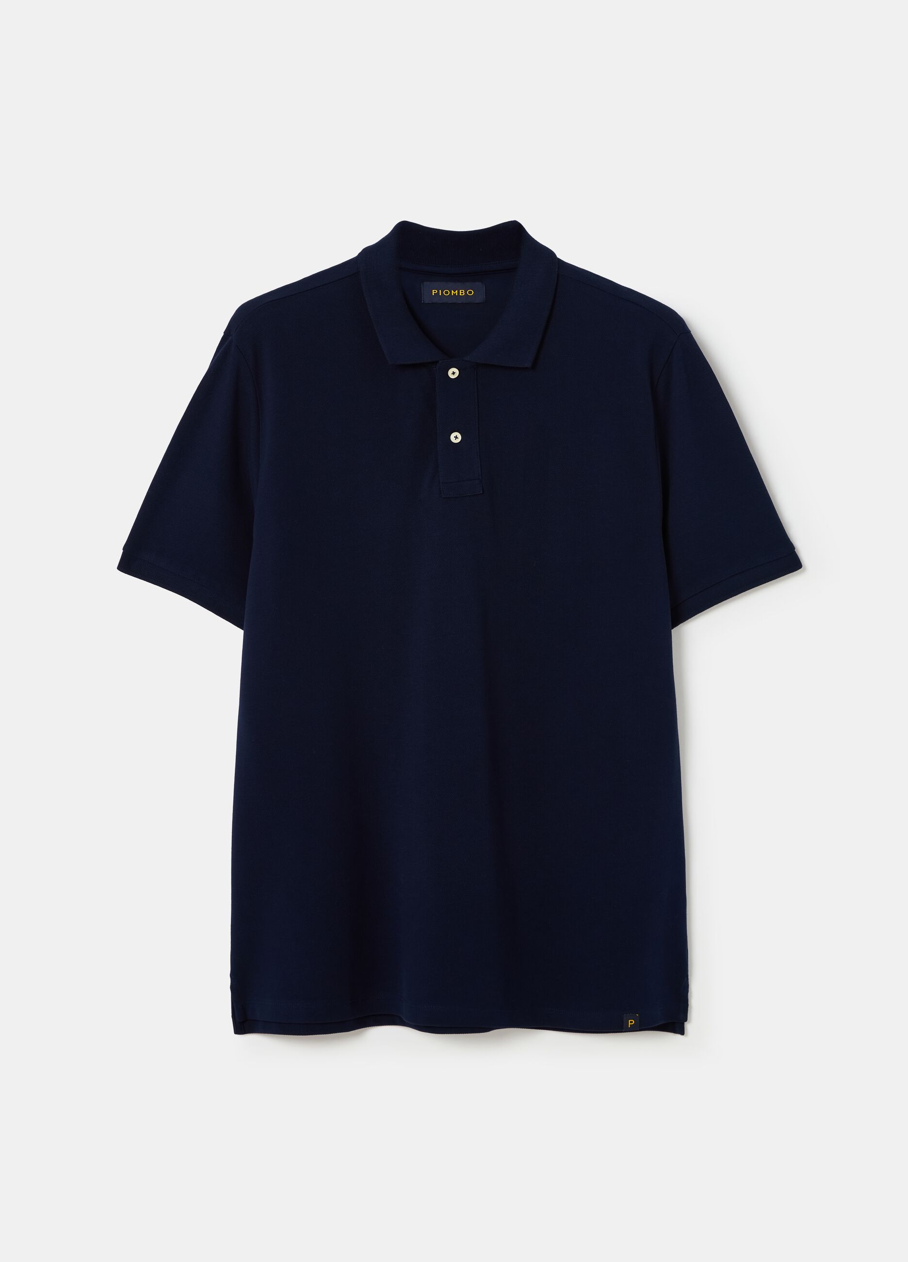 Supima cotton piquet polo shirt