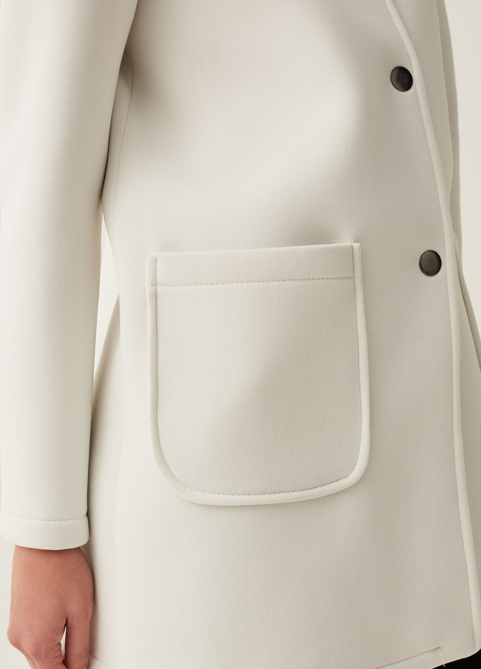 Cappotti Trench e Parka Donna Bianco OVS