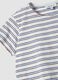 Regular-fit multicolour striped pure cotton short-sleeve T-shirt_5