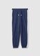 Stretch fabric joggers with side stripes ALTAVIA COURT_4