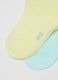 Multipack calze corte comode in misto cotone multicolor da neonata_2