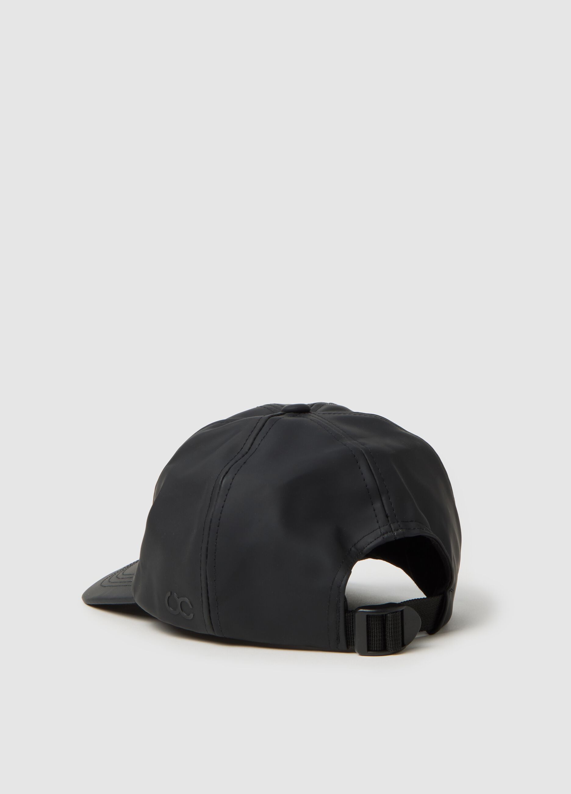 Black PVC Hat