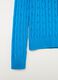 Ribbed pullover with cable-knit design_5